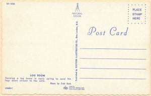 Forming a Log Boom in Early Spring, New England