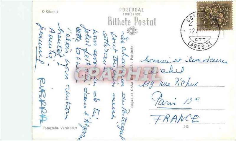 Postcard Modern Praia da Rocha