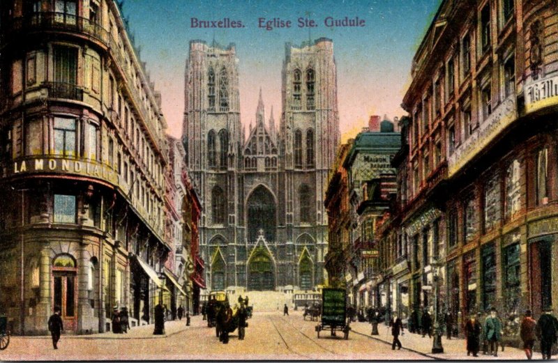 Belgium Bruxelles Eglise Ste Gudule
