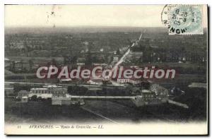 Postcard Old Route De Granville Avranches