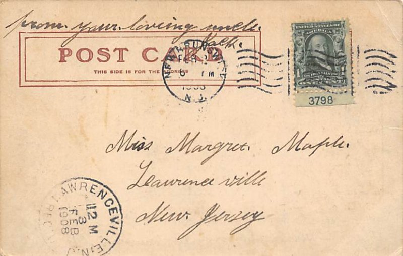 Bear Fishing Bear 1908 