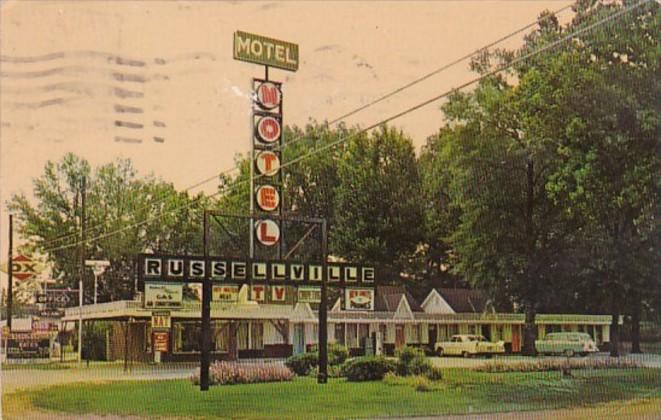 Arkansas Russellville The Russellville Motel 1967