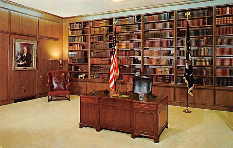 Presidential Room Eisenhower Presidential Library Abilene, Kansas USA