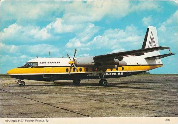 Air Alsace F 27 Fokker Friendship