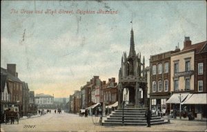 Antique Postcard Leighton Buzzard BEDFORDSHIRE High Street Scene