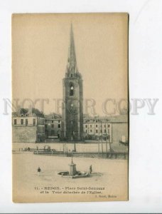 3173606 FRANCE REDON Place Saint-Sauveur church Vintage PC