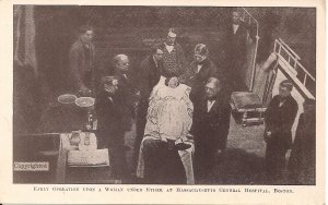 Boston MA, Mass General Hospital, Medical, Pre 1907, Woman Under Ether, Surgery