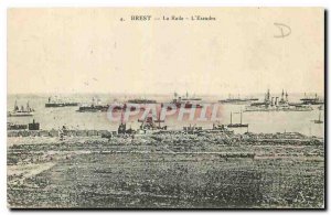 Old Postcard Brest harbor Wing Charter