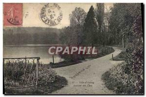 Postcard Old City D & # 39Auray Around Des Lacs