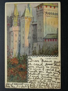 Wales CARDIFF CASTLE Artist Impression c1902 UB Postcard
