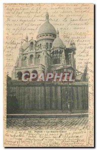 Old Postcard Paris Sacre Coeur