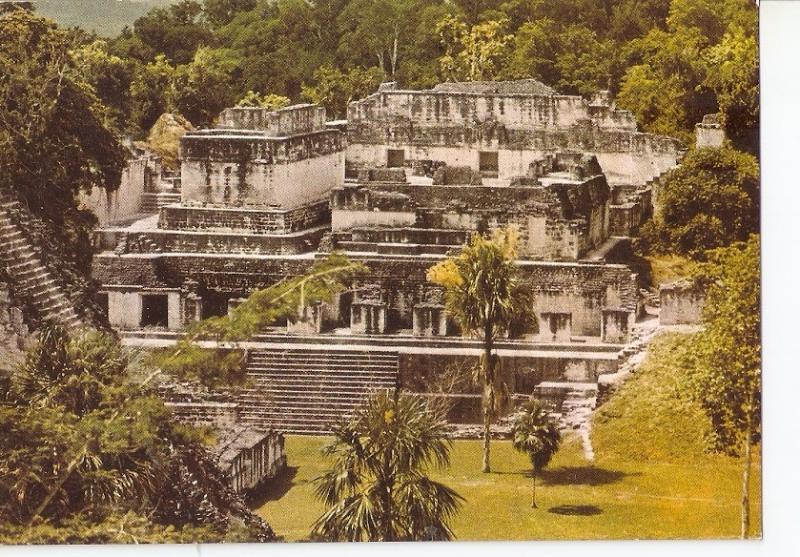 Postal 031402 : Acropolis Central Tikal. Guatemala C.A.