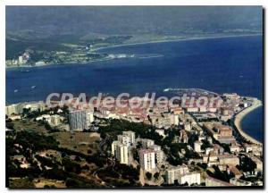 Postcard Modern Charm And Colors Of Corsica Ajaccio View On Set Of The City