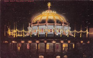 Salt Palace At Night  - San Antonio, Texas TX  