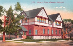 Home of Truth, Alameda, California,  Early Postcard, Unused