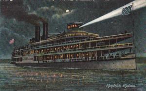 S S Hendrick Hudson At Night