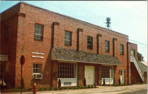 Oxford, MD Maryland  OXFORD MUSEUM & MUNICIPAL BUILDING  Talbot County  Postcard