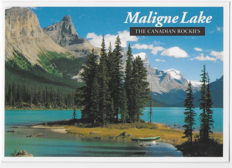 Maligne Lake The Canadian Rockies  Alberta Canada 4 by 6