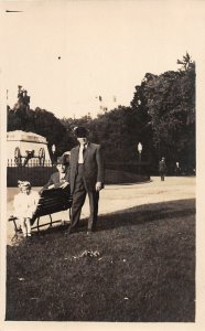 J16/ Washington D.C. RPPC Postcard c1910 General Jackson Statue Park 181