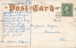 LPS68 Canton Ohio OH Postcard Large Letter