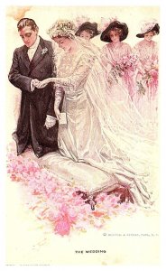 The wedding , painted by Harrison Fisher