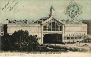 CPA AMIENS - La Gare du Nord (121189)