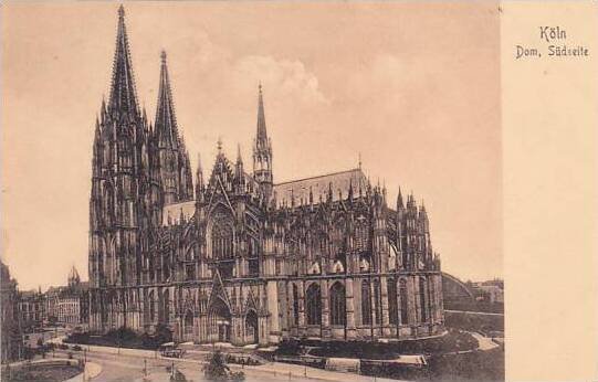 Germany Koeln Dom Suedseite