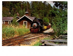 Railway Train, Forest Museum, Duncan, British Columbia