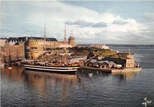 Br40481 Brest le naivre ecole americo vespuci dans le port ship bateaux