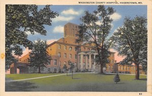 Washington County Hospital Hagerstown, Maryland MD