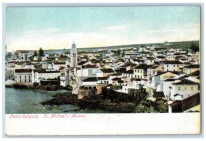 c1905 St. Michael's-Azores Ponta Delgada Sao Miguel Island Portugal Postcard