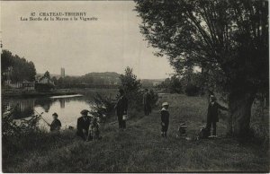 CPA Chateau Thierry Les Bords de la Marne a la Vignotte FRANCE (1051743)