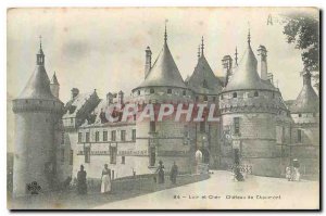 Old Postcard Loir et Cher Chateau de Chaumont