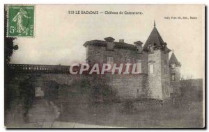 Bazadais Old Postcard Chateau de Cazeneuve