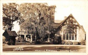 G8/ Lithopolis Ohio RPPC Postcard c1930s Wagnalls Memorial Building