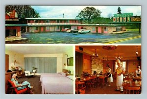 Eugene OR- Oregon, Travel Inn Motel, Chrome Postcard