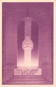 Argentina 1949 Advertising Exposition Correos y Telecomunication postcard B948