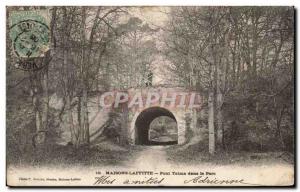 Maisons Laffitte - Talma Bridge in the Park - Old Postcard