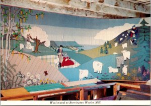 Canada Nova Scotia Barrington Wool Mural At Barrington Woolen Mill