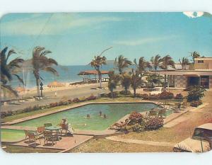 Pre-1980 SWIMMING POOL AT HOTEL Mazatlan - Sinaloa Mexico F6504