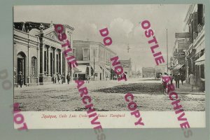 Iquique CHILE c1910 MAIN STREET Stores CALLE LUIS URIBE Banco Tarapaca