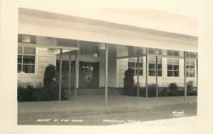 Busport High School 1940s Springfield Oregon Howard RPPC real photo 5807 