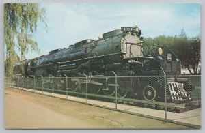 Cheyenne WY~Coal Burning Locomotive And Tender~Hauled Long Trains~Vintage PC