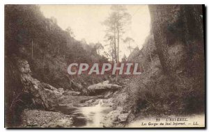 Old Postcard L'Esterel Gorges Evil Infermet