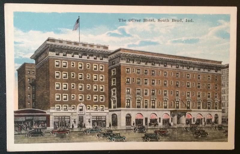 The Oliver Hotel, South Bend, Ind. Gardner News Agency 25844