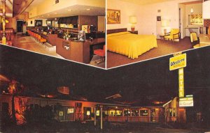 San Luis Obispo California Somerset Manor Motel Restaurant Postcard AA52289