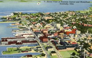 OH - Sandusky. Aerial View