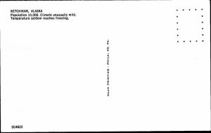 Postcard MOUNTAIN SCENE Ketchikan Alaska AK AL9792