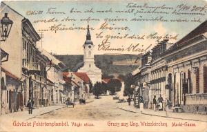 B58851 Fehertemplom Banat Markt Gasse  serbia