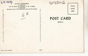 BF28146 le diamant ile de martinique caribbean islands  front/back image